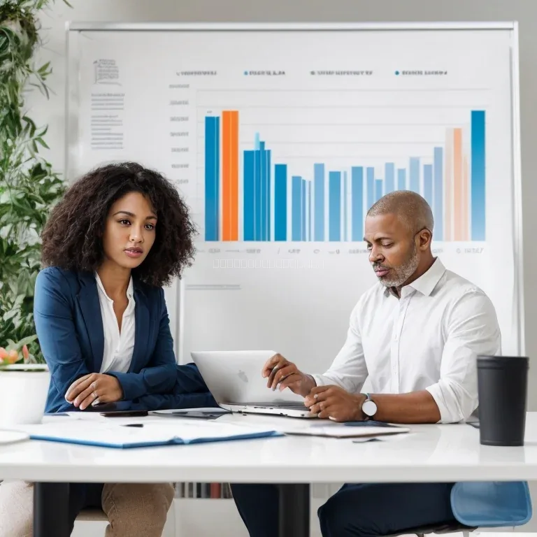 Sessão de treinamento empresarial para líderes em ambiente corporativo